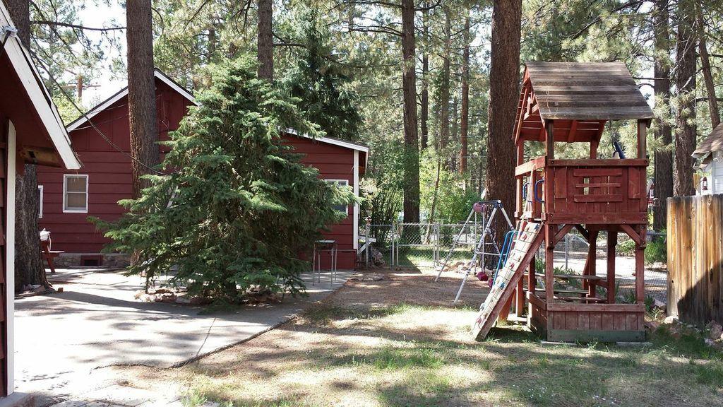 Green Cabin in Big Bear Lake Big Bear City Buitenkant foto